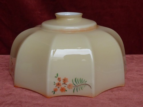 Abat jour ancien verre - ancien,