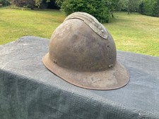 casque français WW2 1940 adrian vosges ligne maginot infanterie uniforme 