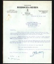 TOULOUSE (31) USINE PARFUMERIE / PARFUMS & ROUGE à LEVRES "BERDOUES Freres" 1949