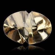 ★☆ CITRINE 3,52 CT de Anahi Ametrine Mine - 13,4 mm - GEM-1057 ☆★