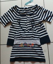 AZULEROS TOP+VESTE MARINIÈRE