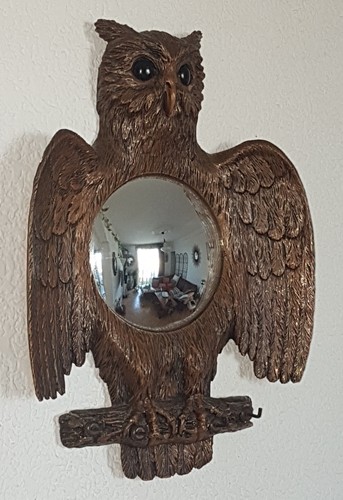 Miroir marron œil - , de