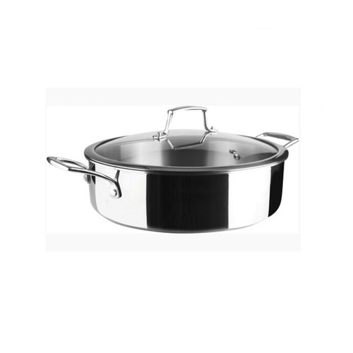 Lacor sauteuse inox 28cm - 28cm, +