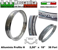 Roue Aluminium Bordure H Moto