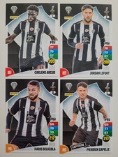 LOT DE 9 CARTES PANINI