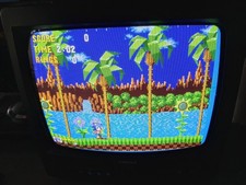 écran TV télévision tube cathodique 14 pouces 35 cm RADIOLA 50 / 60 hz