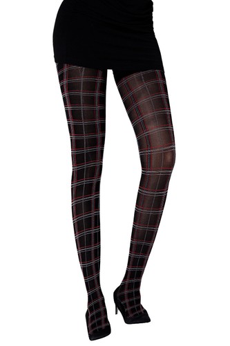Collant voile noir effet - noir,