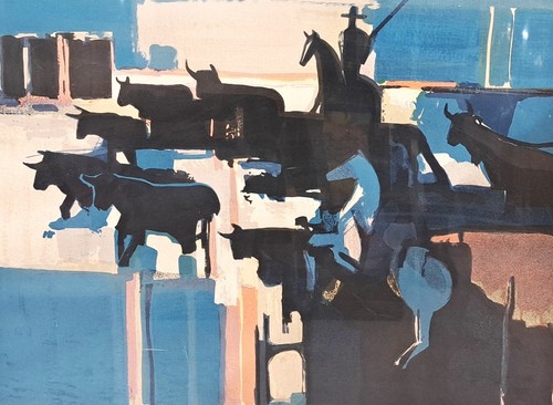Tableau peintre marseillais - du,