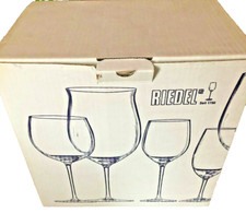 6 VERRES en crystal RIEDEL 70 cl M.CHAPOUTIER  fac et spera seit 1756