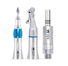 Ensemble moteur pneumatique Waldent avec pièce à main droite et contra de qua...