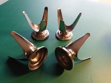 Lot De 4 Coquetiers Design En INOX Letang et Remy 