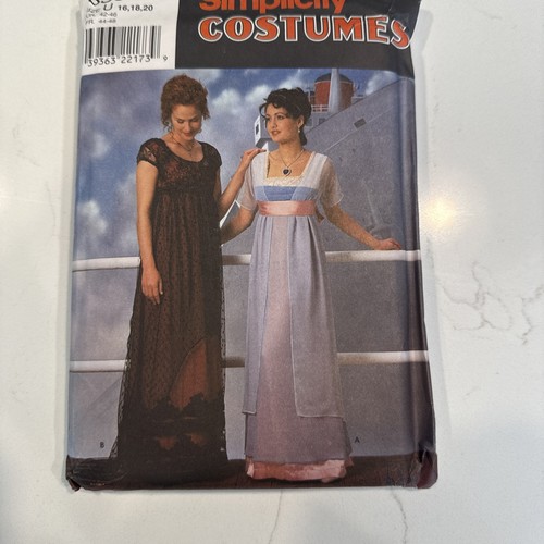 Simplicity 8399 titanic rose - simplicity, rose's