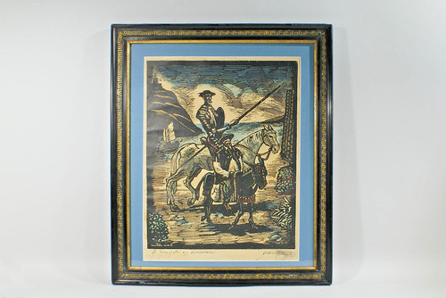 Ancienne gravure encadree don - ancienne,