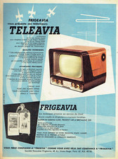 Publicité Advertising 0824  1956    Téléavia Frigéavia  televiseurs   frigidaire