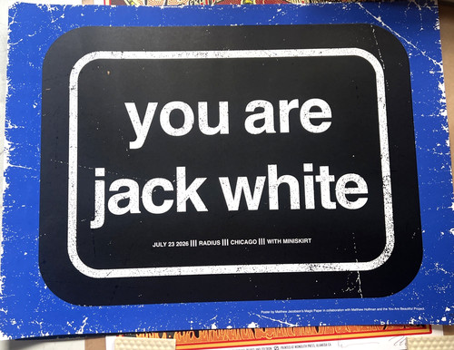 Jack white radius - radius’, chicago