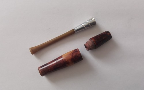 Ancien fume porte cigarette - ancien,