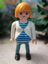 Rare femme enceinte blonde maman vie contemporaine city life PLAYMOBIL 5568