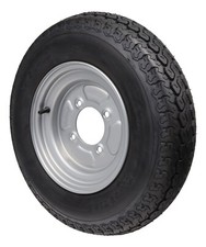 Roue Compléte 4.50 10 400kg Trou Central 85mm Lk 4x115 Remorque 4.50x10 76N F.