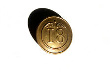 RARE BOUTON UNIFORME - ARMÉE DE TERRE - TROUPE A PIED - INFANTERIE DE LIGNE N°18