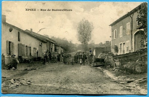 Cpa epiez rue de - -,