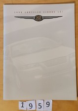 CHRYSLER CIRRUS LXI Prospectus USA Anglais 28 pages 1/1998