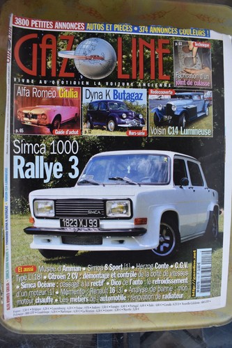 Gazoline 116 simca 1000 - n°116,