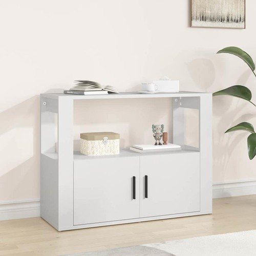 Buffet blanc 80x30x60 bois - cm,