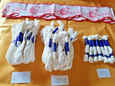 ANCIEN FIL A BRODER  DMC BLANC