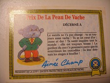 album PANINI MERLIN Les CRADOS