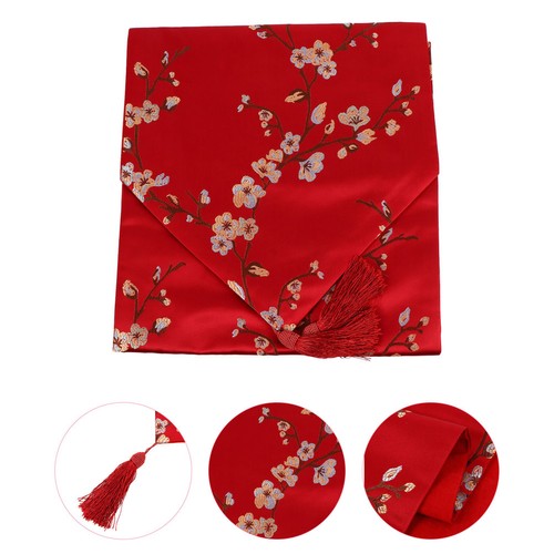 Nappe fleur prunier drapeau - fleur, de