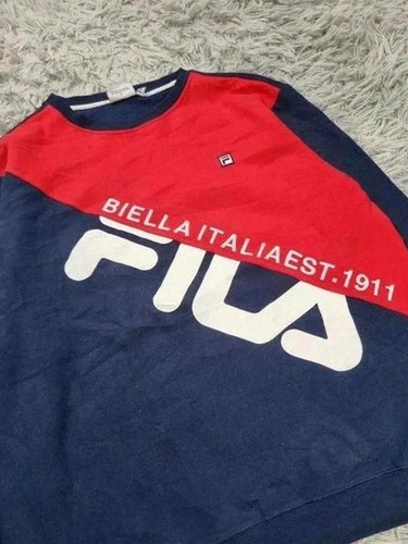 Sweat crewneck fila rouge - fila, et