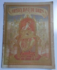 PROGRAMME Opéra Privé Paris 1929 Première Saison. IVAN BILIBINE. Ballets Russes