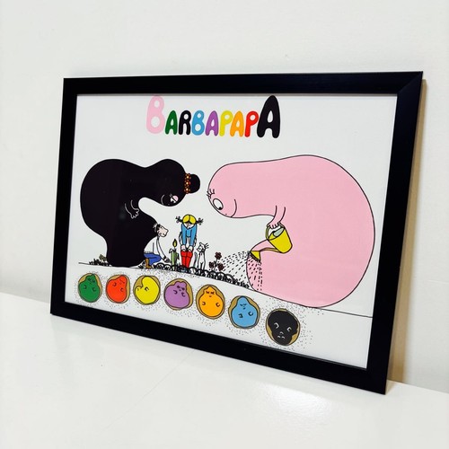 Framed poster barbapapa - framed, 7