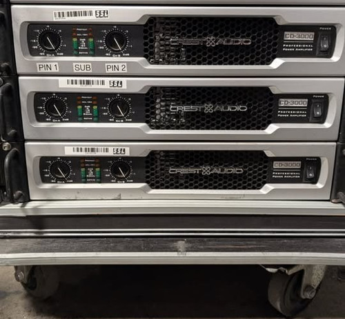 Crest cd3000 amplifier - crest,