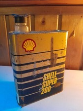 ancien bidon huile shell