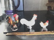 Lot de 3 petites Poule en