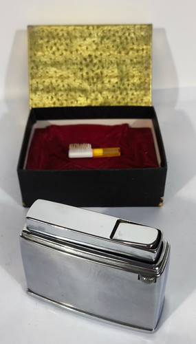Ancien briquet table fisher - ancien,