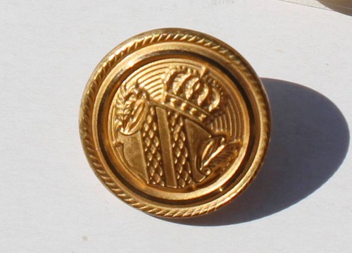 Rare bouton uniforme militaire - bouton,