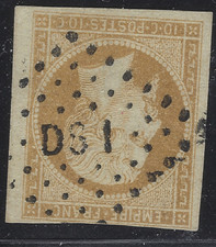 PAR-32-1-2: Paris losange DS1 bâton sur n°13B cote 40€