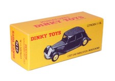 Dinky Toys boîte repro 24 N Citroën traction 11 BL malle plate