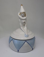 Boite Bijoux Figurine Lutin Pierrot Style Art Deco-allemand Style Art Nouveau Po