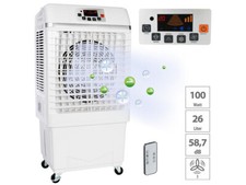 Rafraîchisseur/humidificateur d'air LW-620 avec fonction ioniseur 26 L/100 W - 