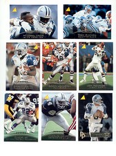 1995 Pinnacle Dallas Cowboys Set EMMITT SMITH TROY AIKMAN MICHAEL IRVIN JOHNSTON