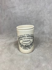 VERY RARE James Keiller & Son Ltd DUNDEE English Faience Jam Pot - 19th Century