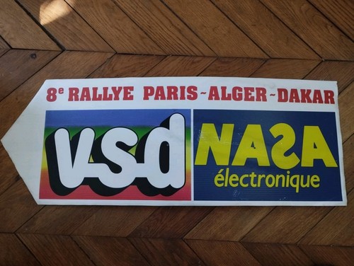 Panneau rallye paris dakar - panneau,