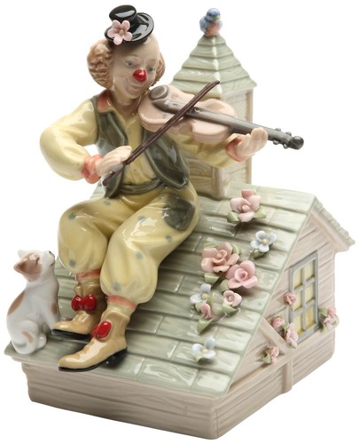 Cosmos clown violon - clown,, musical