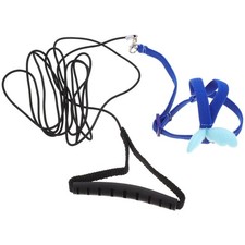 Harnais d'oiseau réglable traction corde d'entraînement d'oiseau