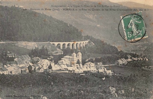 Morbier pont et le chemin - -,