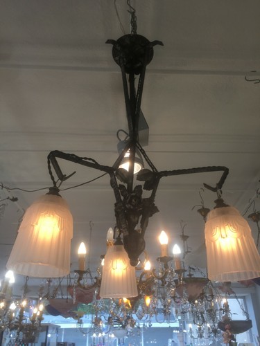 Lustre pâte verre 3 - pâte,