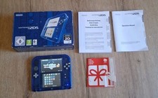 Console Jeux Vidéo Nintendo 2Ds Transparent Bleu